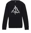Дитячий світшот Deathly Hallows symbol Чорний фото