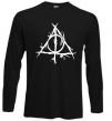 Реглан Deathly Hallows symbol Черный фото