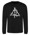 Свитшот Deathly Hallows symbol Черный фото