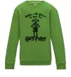 Дитячий світшот Dobby will always be here for HP Лаймовий Дитячий світшот Dobby will always be here for HP Лаймовий фото