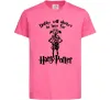 Дитяча футболка Dobby will always be here for HP Яскраво-рожевий фото