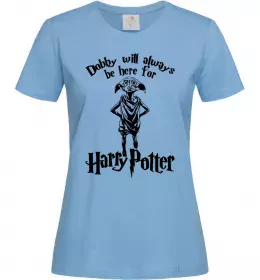 Женская футболка Love you more than Dobby loves socks Темно-синий фото