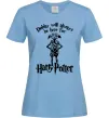 Жіноча футболка Dobby will always be here for HP Блакитний фото