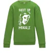 Детский Свитшот Shut up Muggle Лаймовый Детский Свитшот Shut up Muggle Лаймовый фото