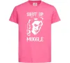 Детская футболка Shut up Muggle Ярко-розовый Детская футболка Shut up Muggle Ярко-розовый фото