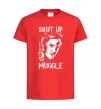 Детская футболка Shut up Muggle Красный фото