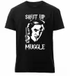 Мужская премиум футболка Shut up Muggle Черный Мужская премиум футболка Shut up Muggle Черный фото