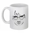 Чашка керамическая Harry Potter's face Белый фото