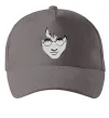 Кепка Harry Potter's face Серый фото