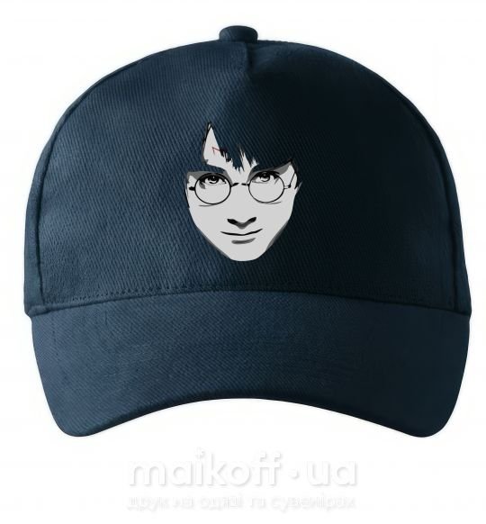 Кепка Harry Potter's face Темно-синий фото