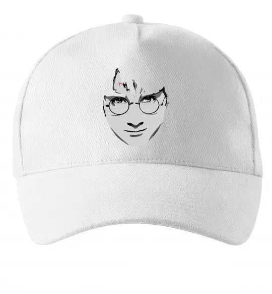 Кепка Harry Potter's face Білий фото