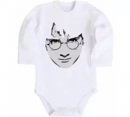 Детский боди Golden Snitch Белый фото