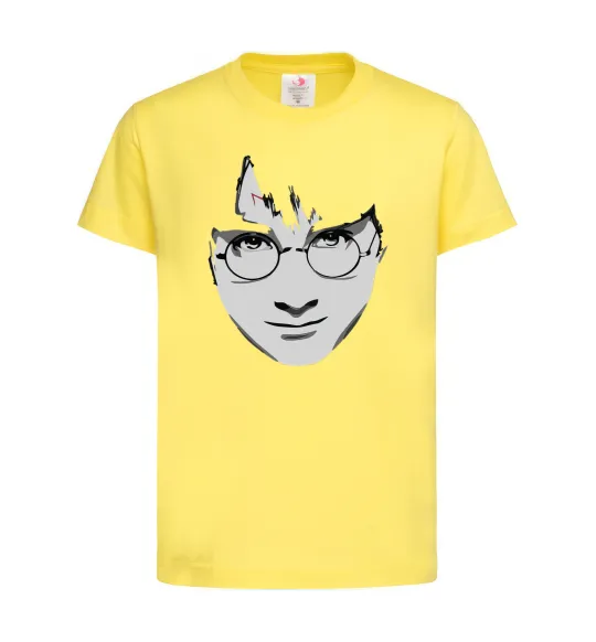 Детская футболка Harry Potter's face Лимонный фото