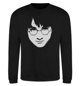 Свитшот Harry Potter's face Черный фото