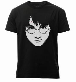 Чоловіча преміум футболка Harry Potter's face
