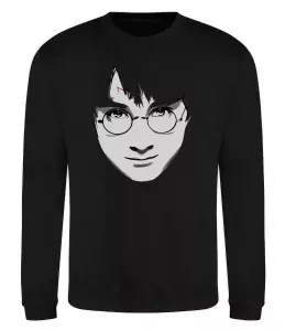 Свитшот Harry Potter's face Черный фото