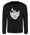 Світшот Harry Potter's face Чорний Світшот Harry Potter's face Чорний фото