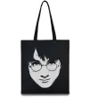 Эко-сумка Harry Potter's face Черный фото