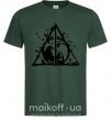 Чоловіча футболка Смертельні реліквії легенда Темно-зелений фото