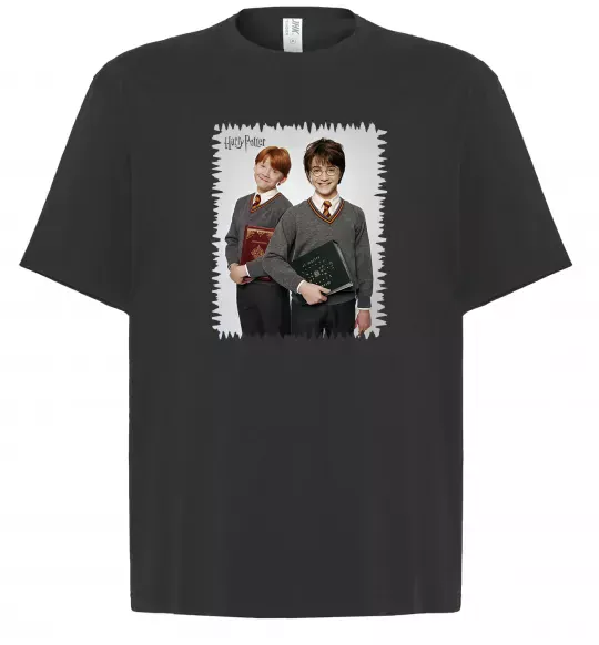 Футболка Оверсайз Гаррі та Рон Чорний фото
