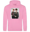 Мужская толстовка (худи) Гаррі та Рон Розовый фото