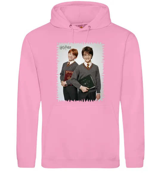 Жіноча толстовка (худі) Гаррі та Рон Рожевий фото