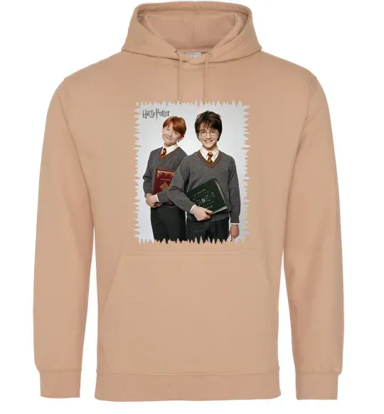 Жіноча толстовка (худі) Гаррі та Рон Пісочний фото