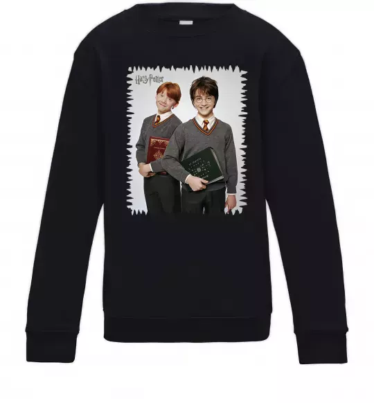 Детский Свитшот Гаррі та Рон Черный фото
