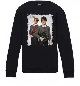 Детский Свитшот Гаррі та Рон Черный фото