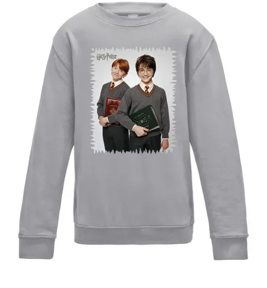 Детский Свитшот Гаррі та Рон Серый меланж фото
