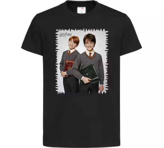 Детская футболка Гаррі та Рон Черный фото