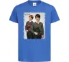 Детская футболка Гаррі та Рон Ярко-синий фото