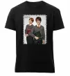 Чоловіча преміум футболка Гаррі та Рон Чорний фото