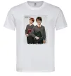 Мужская футболка Гаррі та Рон Белый Мужская футболка Гаррі та Рон Белый фото