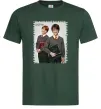 Мужская футболка Гаррі та Рон Темно-зеленый Мужская футболка Гаррі та Рон Темно-зеленый фото