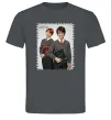 Мужская футболка Гаррі та Рон Графит Мужская футболка Гаррі та Рон Графит фото