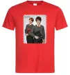 Мужская футболка Гаррі та Рон Красный Мужская футболка Гаррі та Рон Красный фото