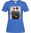 Жіноча футболка Гаррі та Рон Яскраво-синій Жіноча футболка Гаррі та Рон Яскраво-синій фото
