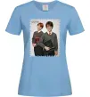 Жіноча футболка Гаррі та Рон Блакитний Жіноча футболка Гаррі та Рон Блакитний фото