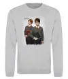 Свитшот Гаррі та Рон Серый меланж фото