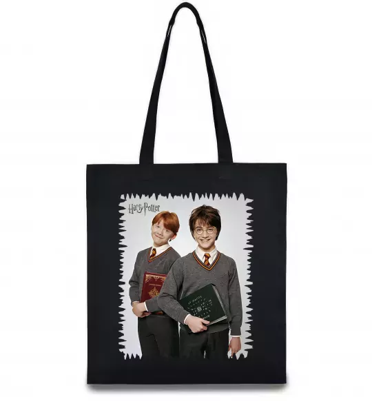 Еко-сумка Гаррі та Рон Чорний фото