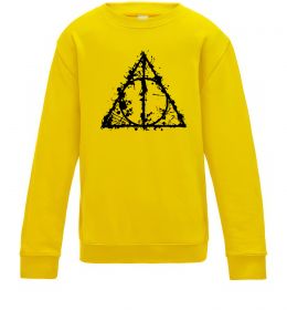 Детский Свитшот Смертельні реліквії бризки