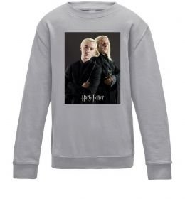Детский Свитшот Драко Малфой з батьком Детский Свитшот Драко Малфой з батьком
