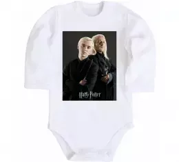 Детский боди Golden Snitch Белый фото