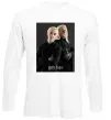 Лонгслив Драко Малфой з батьком Белый фото