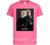 Детская футболка Драко Малфой с отцом Ярко-розовый фото