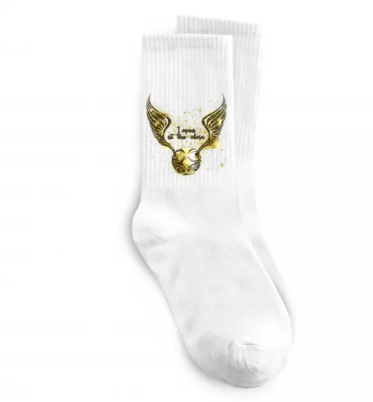 Шкарпетки I open at the close Білий фото