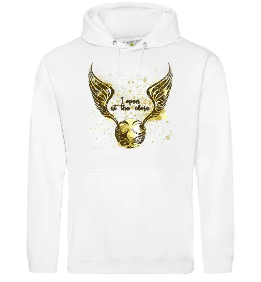 Жіноча толстовка (худі) I open at the close Білий фото