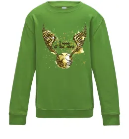 Детский Свитшот I open at the close Лаймовый фото