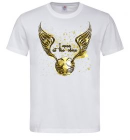 Мужская футболка I open at the close